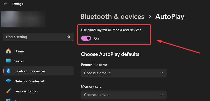 Win11不显示U盘弹出通知的解决方法3