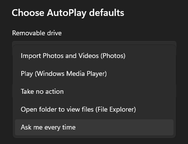 Win11不显示U盘弹出通知的解决方法4