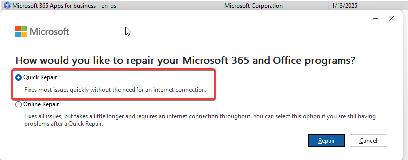 Excel打开文件显示“无法访问该文件，请尝试以下方法”的解决方法2