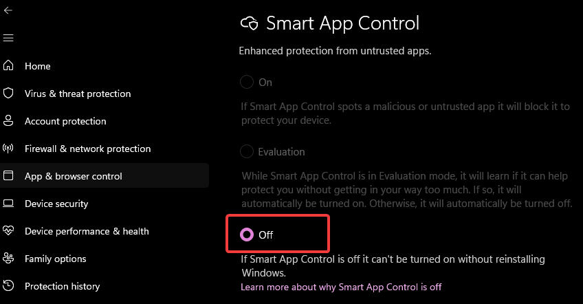 Windows 11 双击某些 .exe 文件后没有任何反应的解决方案-3