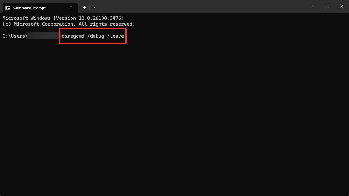 Win11 无法断开我的工作账户连接的解决方案-1