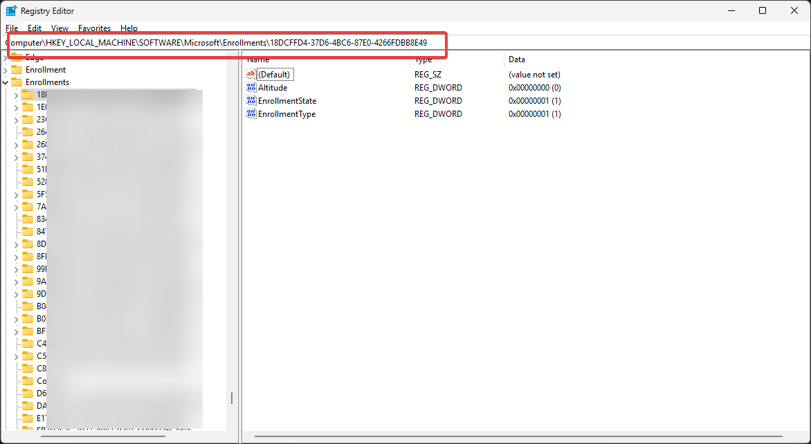 Win11 无法断开我的工作账户连接的解决方案-2