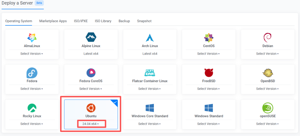 Vultr服务器配置